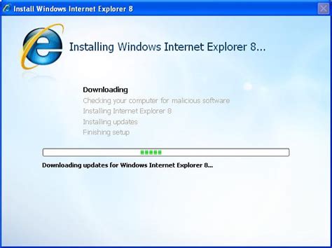 Installing My Internet Explorer 8 Techiedan