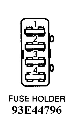 1990 Chevrolet Corvette Fuse Box Diagrams