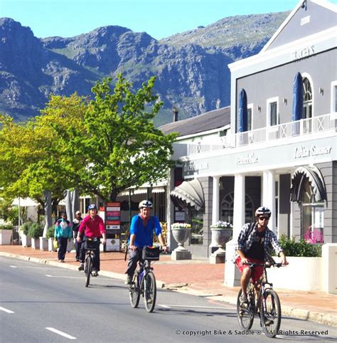 Main Street In Franschhoek Village South Africa Travel Cape Town South