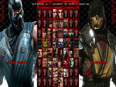 Mortal Kombat Stories Mugen Compilations Mugen Free For All