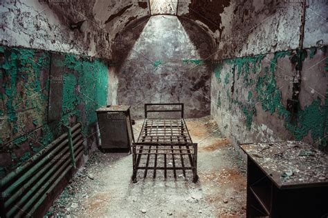 Abandoned Prison Cell Room Containing Jail Abandoned And Prison High Quality Architecture