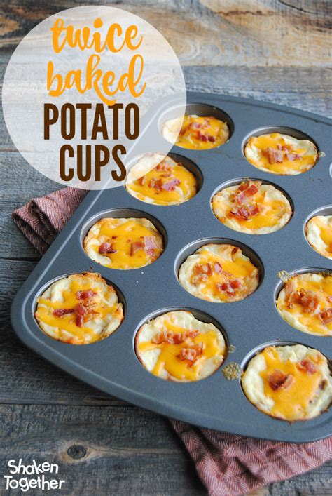 Twice Baked Potato Cups Are The Perfect Way To Use Those Leftover