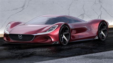 Mazda Unveils The New Rx 10 Vision Longtail Supercar Concept