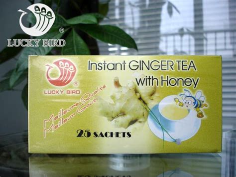 Instant Ginger Tea With Honeychina Lucky Bird Price Supplier 21food