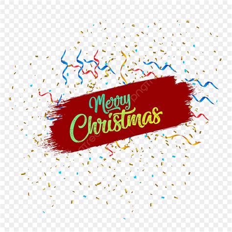 Merry Christmas 2023 Vector Png Images Merry Christmas Confetti Background Confetti