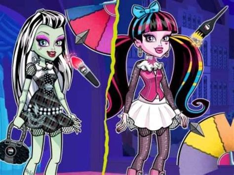 Monster High Frightful Fashion Online Game With Uptoplay