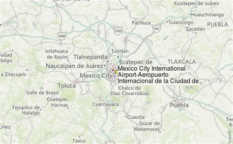 International Airports In Mexico Map Map