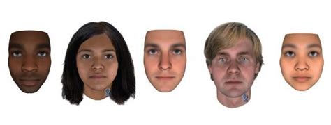 Facial Recognition And Dna Sequencing Technology Used To Generate