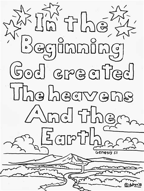 Coloring Pages For Kids By Mr Adron Genesis 11 Coloring Page Free