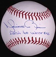 Mariano Rivera Signed OML Baseball Inscribed "Last to Wear #42 ...