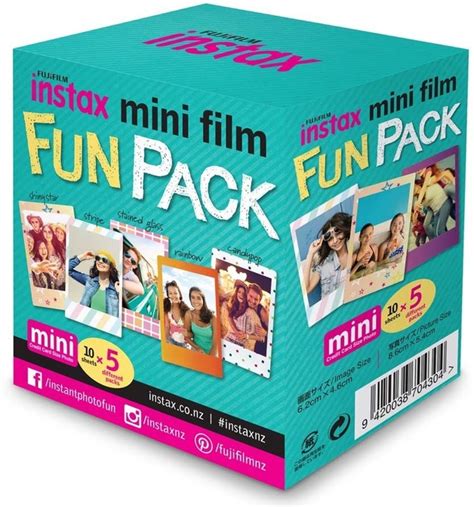 Fujifilm Instax Mini Film 50 Pack At Mighty Ape Nz