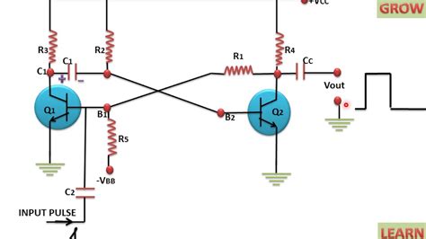 Monostable Multivibrator Youtube