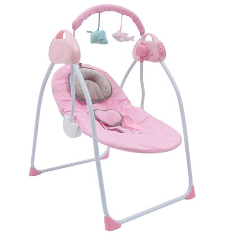 Tfcfl Electric Baby Swing Chair Infant Bluetooth Music Remote Control