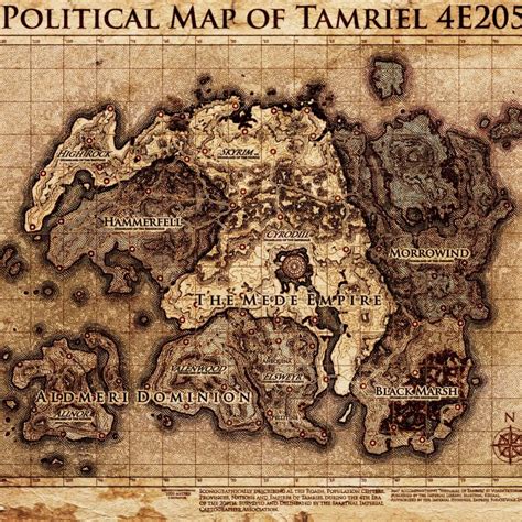 10 New Map Of Tamriel Wallpaper Full Hd 1080p For Pc Background 2024