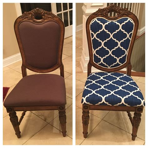 Reupholstered Dining Chairs Reupholster Chair Dining Reupholster