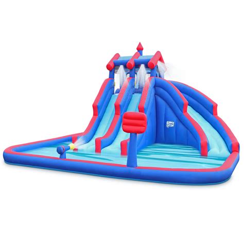 Buy Sunny And Fun Mega Sport Inflatable Water Triple Slide Park Heavy