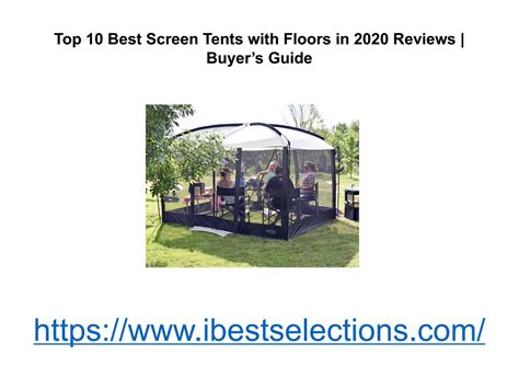 Top 10 Best Screen Tents With Floors In 2020 Reviews Buyers Guide By