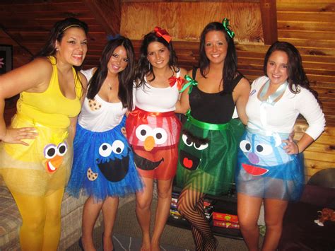 Sesame Street Diy Group Halloween Costumes Halloween Costumes Friends Cookie Monster