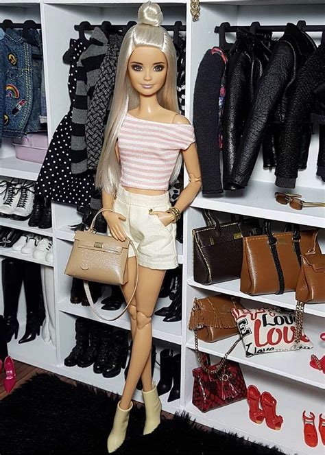 By Barbieswall Barbie Sets Barbie Dolls Diy Diy Barbie Clothes Barbie Fashionista Dolls