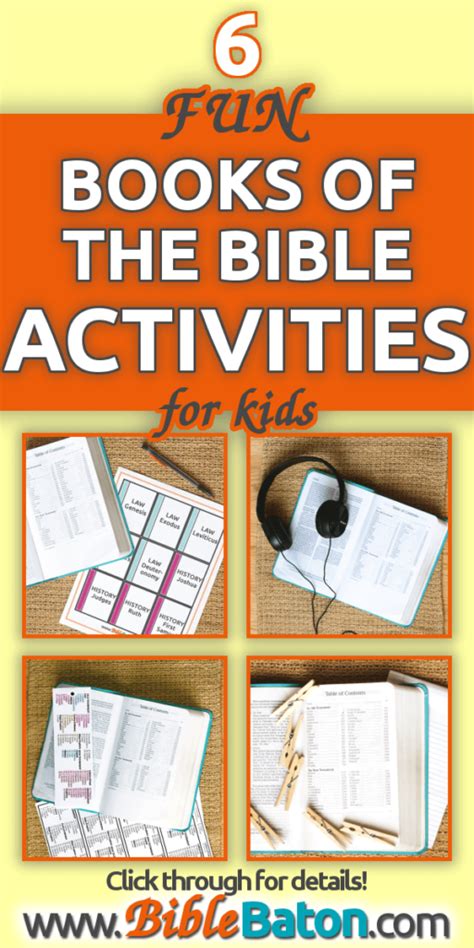 Turkey bowl put out some tasty. 6 Fun Activities for Learning the Books of the Bible ...