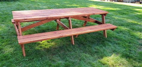 8 Foot Picnic Table Ana White