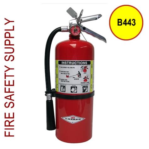Commercial Fire Extinguishers Amerex Model A456 Abc Dry Chemical Fire Extinguisher Facility