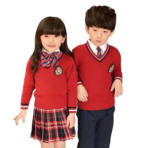 British Style School Sweater Kindergarten Clothes 2019 New Student