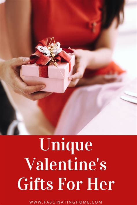 Finding the perfect valentine's day gift for your girlfriend, wife, mom, or whoever the important woman in your life is, is not always the easiest. See unique Valentine's Gifts for her. Surprise her with something other than candy and flowers ...