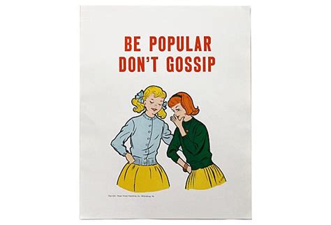 Dont Gossip Poster Poster And Products
