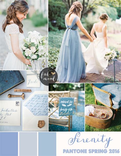 Serenity Blue Wedding Theme Pantone Spring 2016