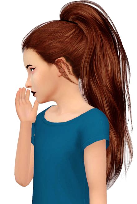 Sims 4 Custom Content Child Hair Vsakw