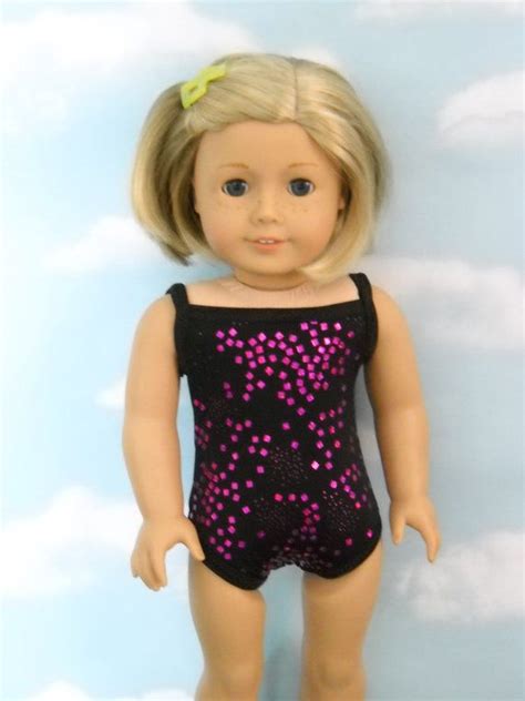 american girl 18 inch doll bathing suit handmade black with etsy girls 18 american girl