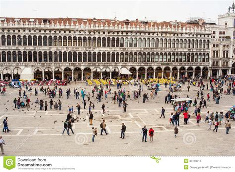 San Marco Square In Venice Editorial Photo Image Of Tourism 33153716