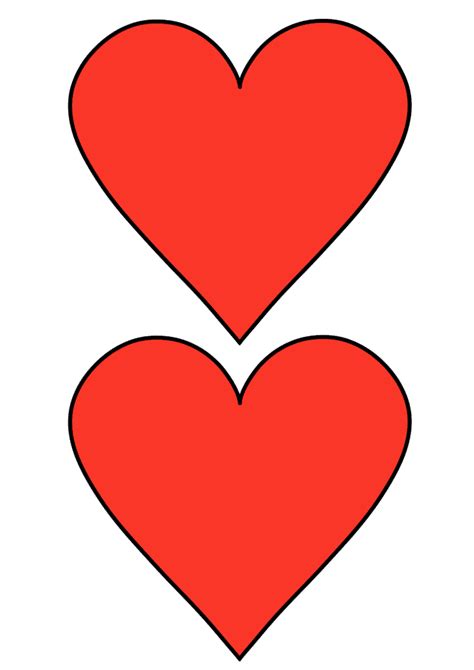 Heart Templates Printable