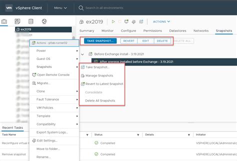 How To Manage VMware Snapshots A Guide