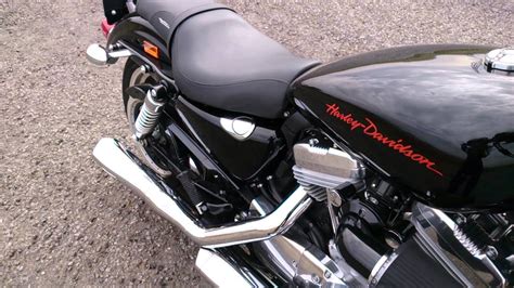 Features chassis, suspension & brake include single seat seat type, disc front brake and disc rear brake. Harley Davidson Sportster 883 Superlow Stage 1 - YouTube