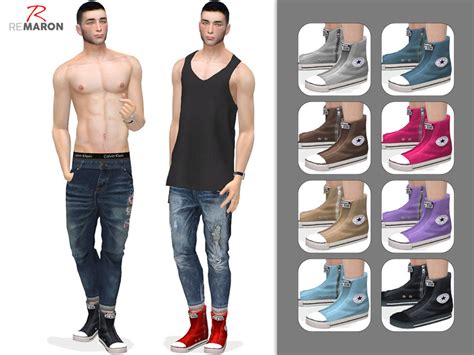 Sims 4 Men Shoes