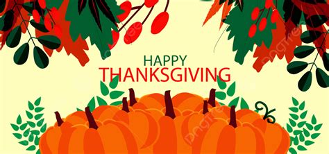 Happy Thanksgiving Decoration Background Design Happy Thanks Giving