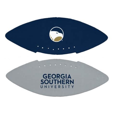 Georgia Southern University Logo And Text Football Zazzle