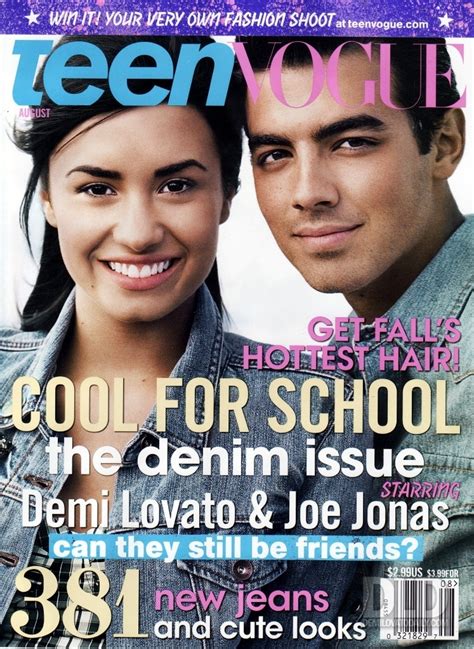 Teen Vogue Magazine Scans August 2010 Demi Lovato Photo 13509209