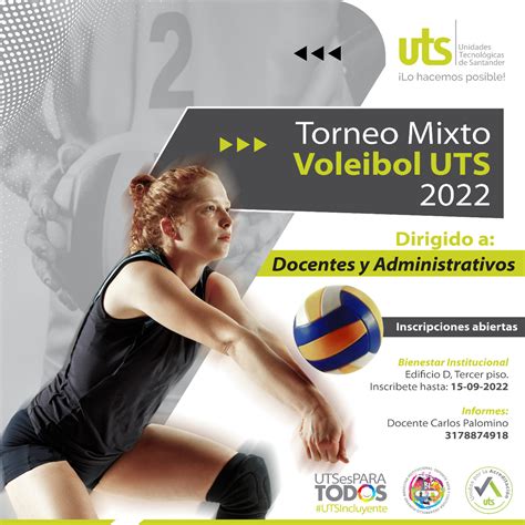 Torneo Mixto De Voleibol Uts Unidades Tecnológicas De Santander