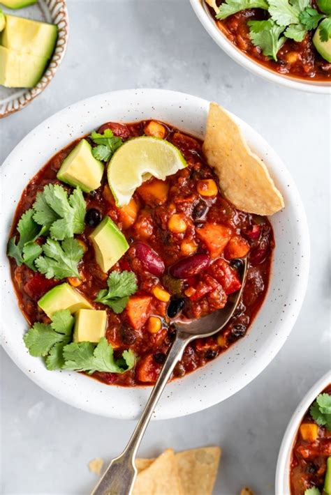 Actually The Best Vegetarian Chili Ever Ambitious Kitchen Bloglovin