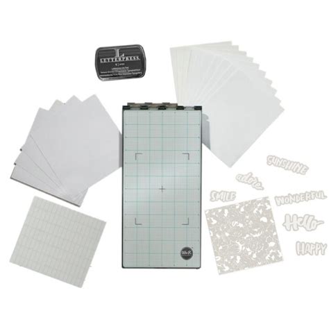 We R Memory Keepers Letterpress Starter Kit Sa Scrapbook