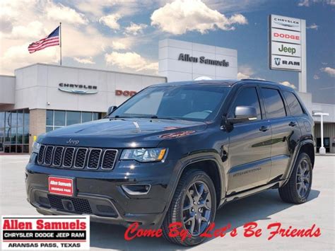 Certified Pre Owned 2021 Jeep Grand Cherokee 80th Anniversary 4x2 Sport