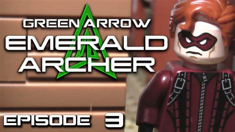Lego Green Arrow Emerald Archer Episode 3 Cloak And Dinosaur Part 1