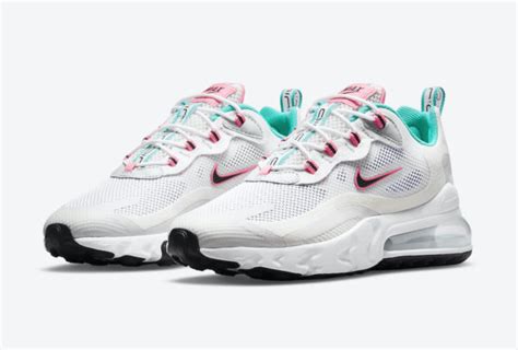 Official Images Nike Wmns Air Max 270 React Teal Pink •