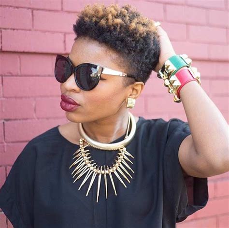 Short hair dye styles for black ladies. 51 Best Short Natural Hairstyles for Black Women | Page 3 ...