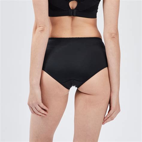 culotte effet gainant femme noir la halle