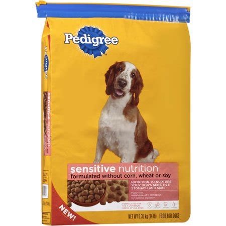 Info über dog food auf seekweb. Pedigree Sensitive Nutrition Dog Food, 14 Lb - Walmart.com