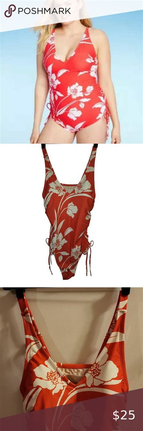 Kona Sol Cinched Sided Bathing Suit Shop Bathing Suits Bathing Suits